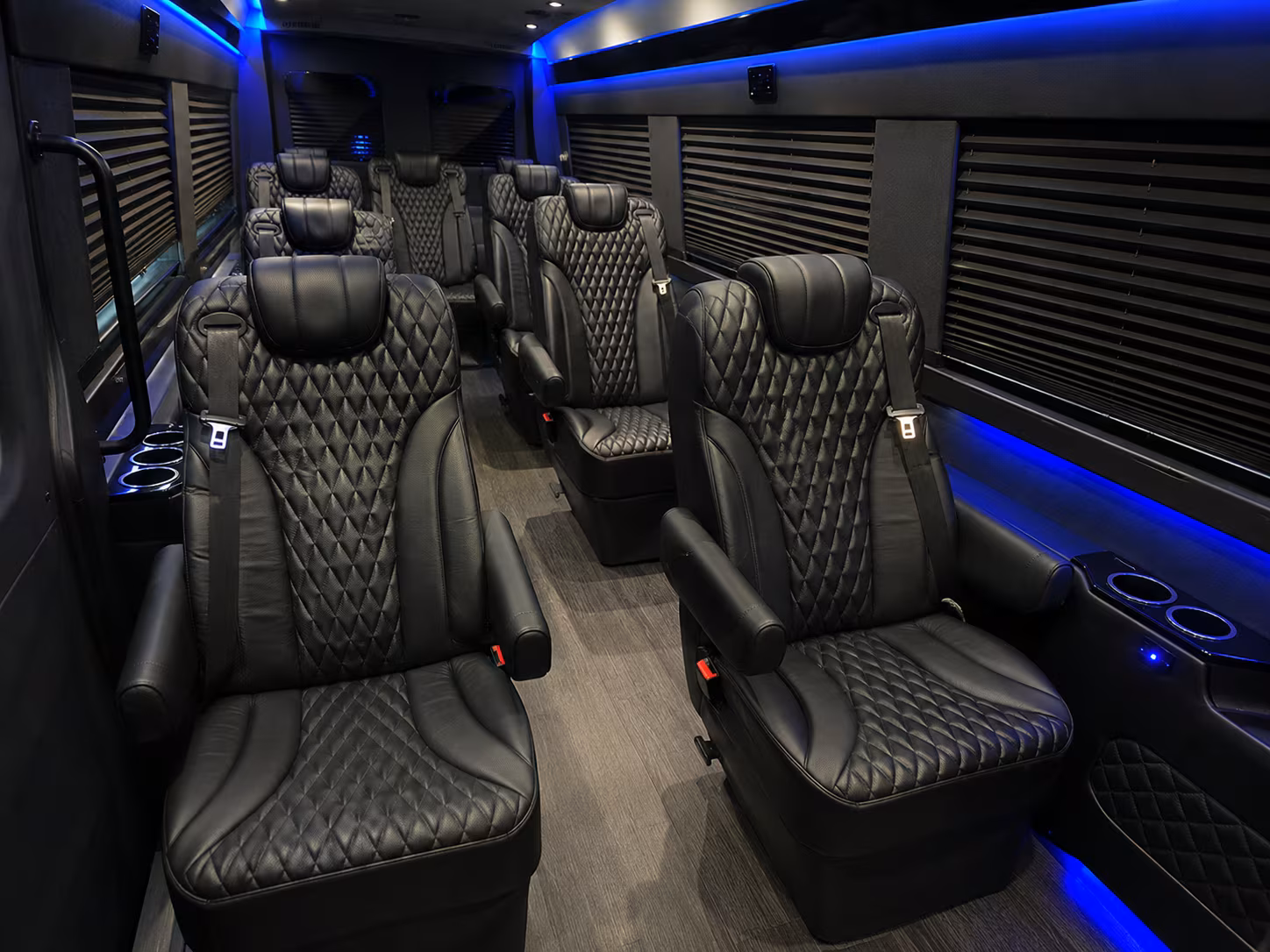 amarillo corporate event transportation onboard seating