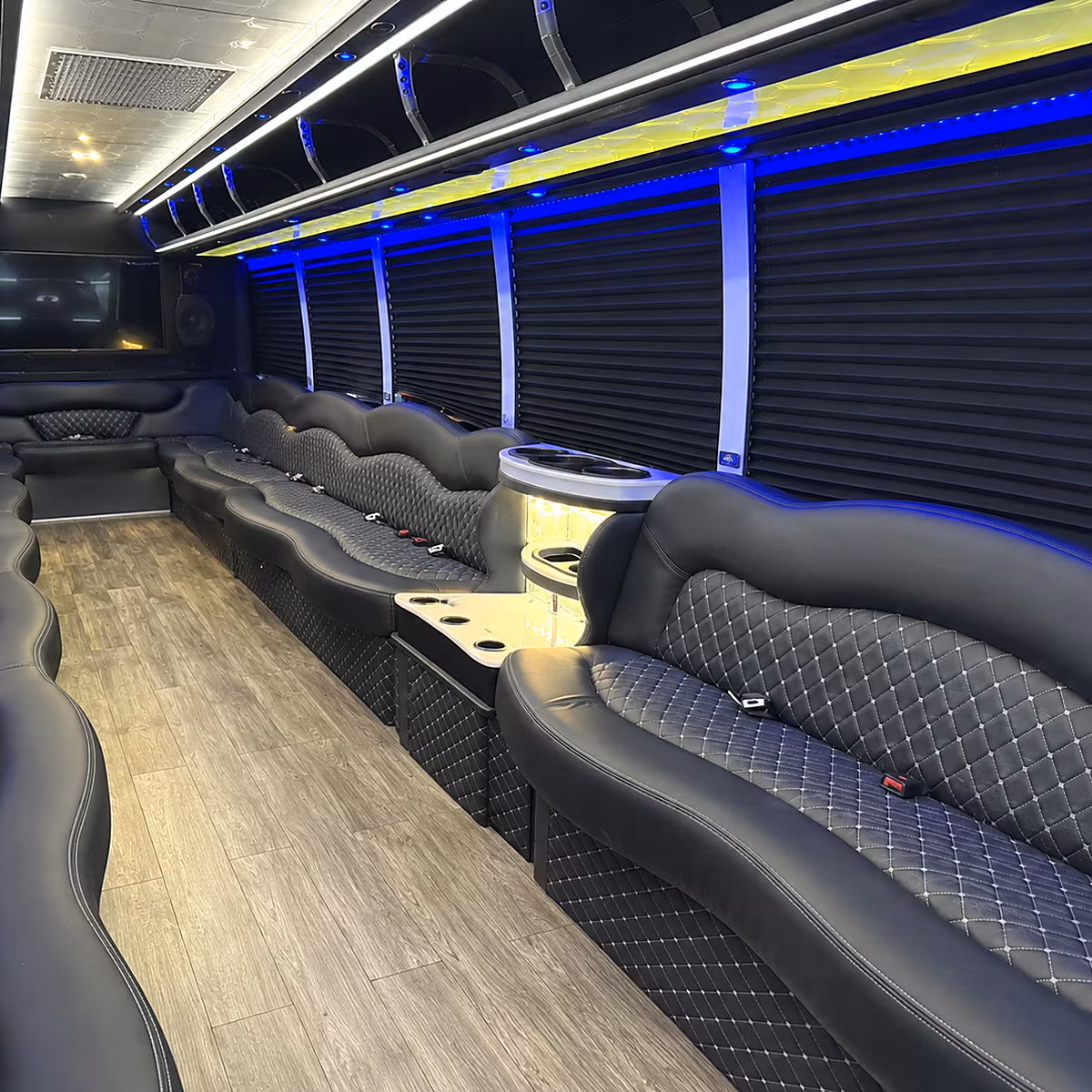 amarillo party bus rentals inside