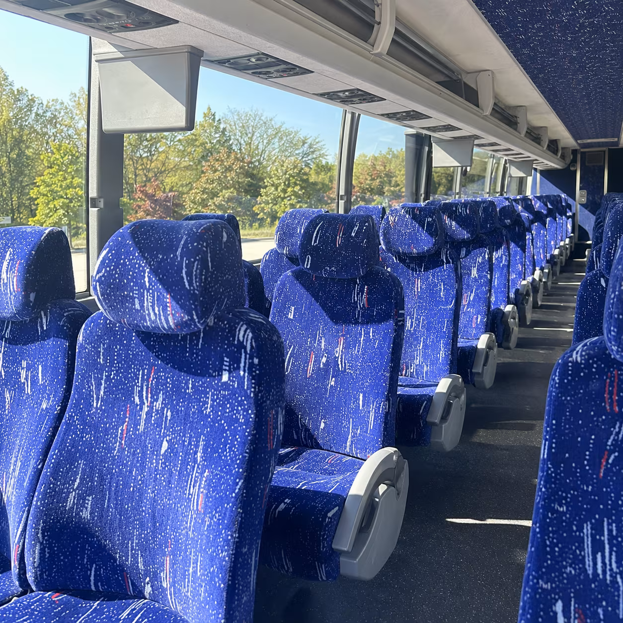 amarillo religious group transportation onboard seating
